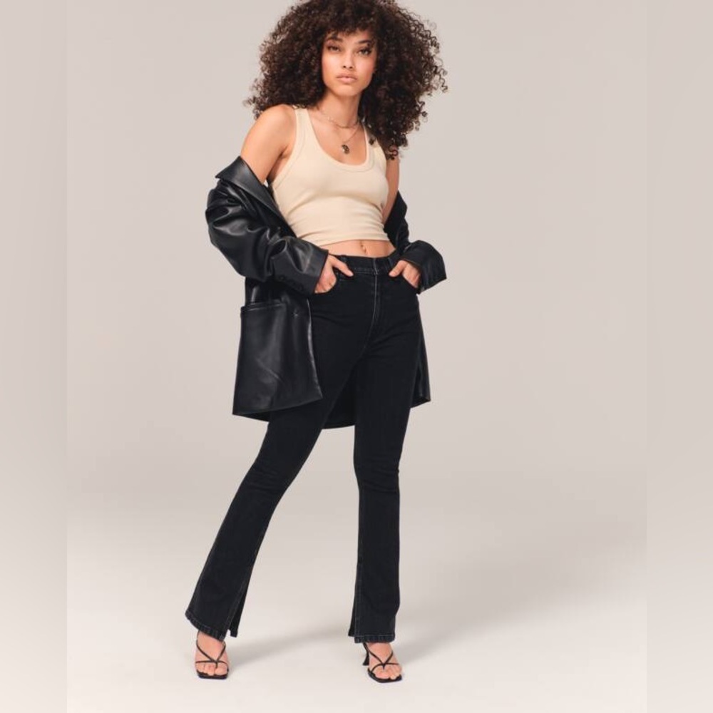 Abercrombie & Fitch The Skinny Curve Love High Rise Jeans